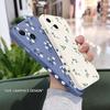 Korean Style Small Floral Phone Case for iPhone 17 16 15 14 13 12 11 Series Pro Max Plus Double Layer Protection