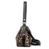 Women's Small Square Bag Leopard Zebra Print Commuter Crossbody Bag Mother Bag