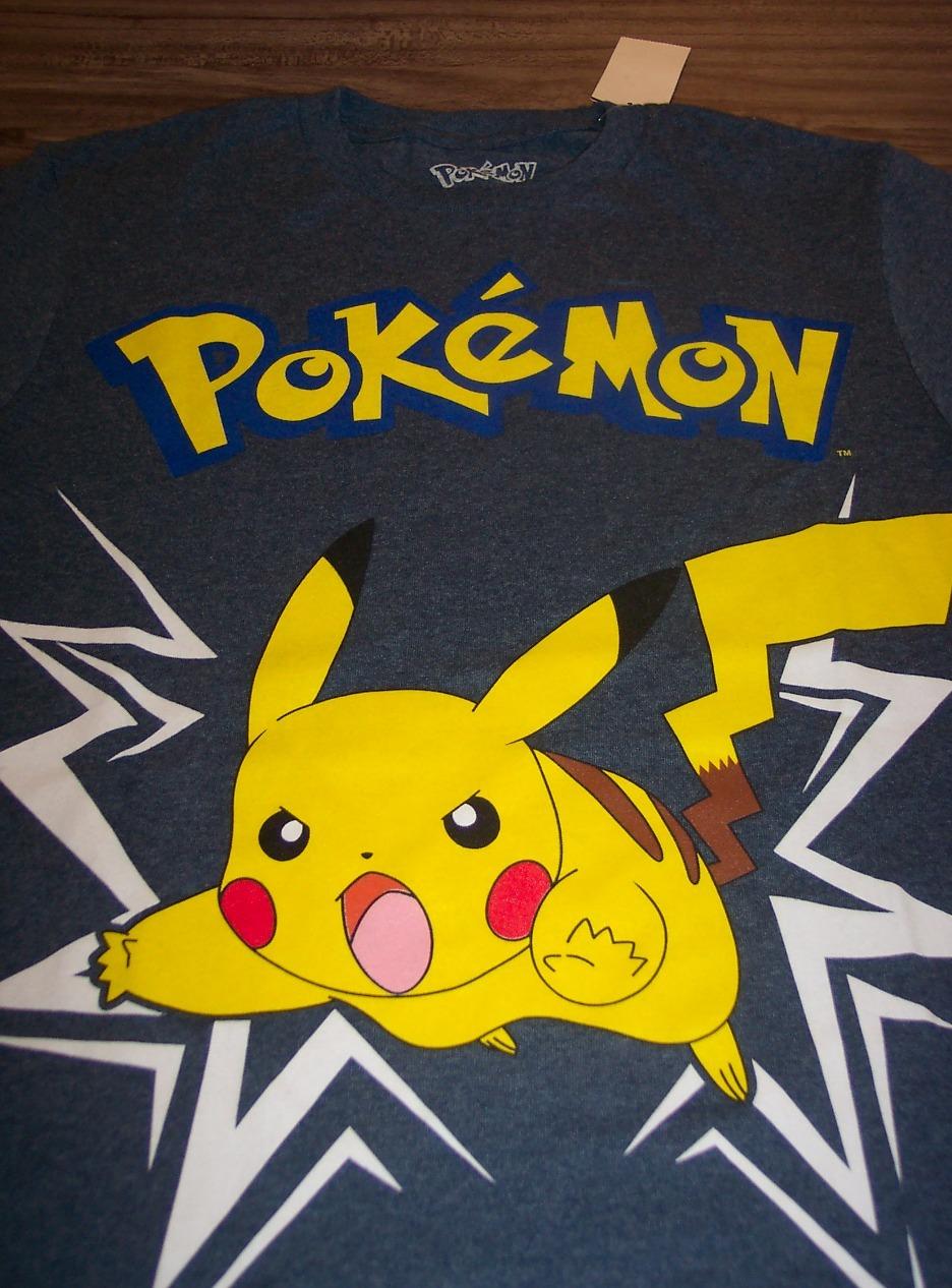 NINTENDO POKEMON PIKACHU T-shirt MENS SMALL NEW w TAG XXL