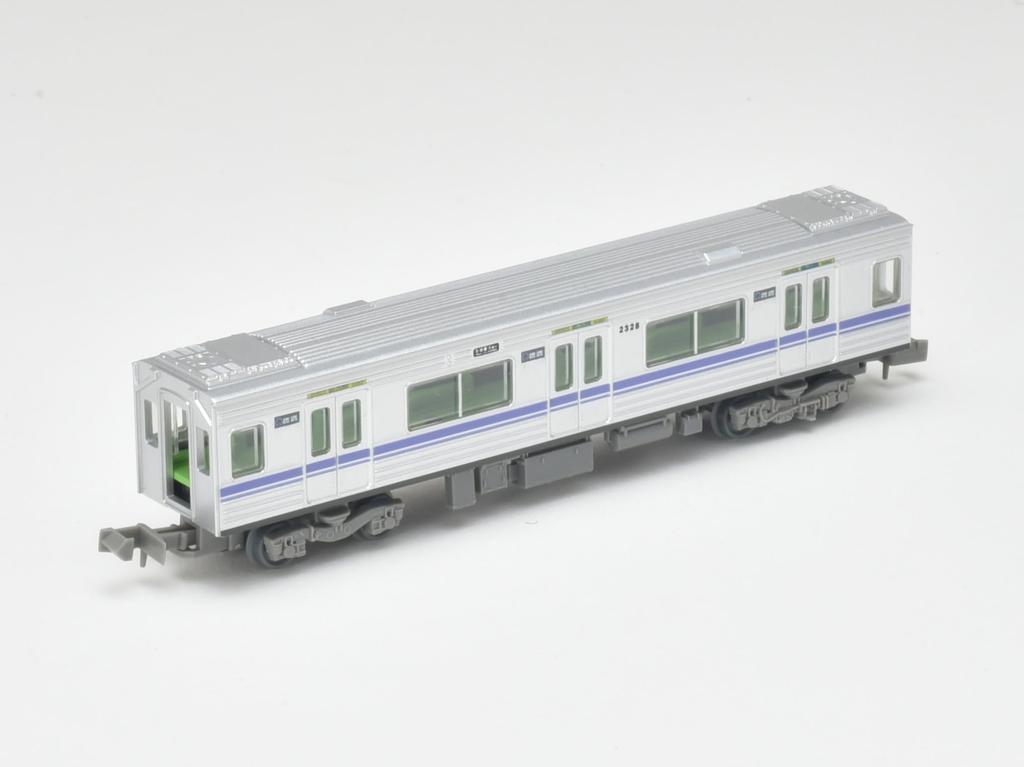 Railway Collection Jernbanesamling Nagoya City Transportation Bureau Meijo-linjen Type 2000 Sen Modell Sett Dioramaforsyninger 6-Vogn