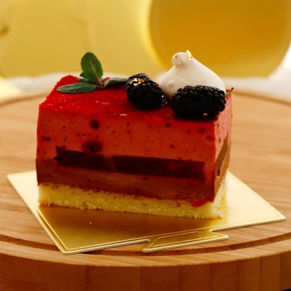 100Pcs Disposable Dessert Tray Paper Cupcake Base Baking Tool Cake Cardboard  Party