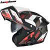 Flip-Up Motorcycle Helmet With Bluetooth Dual Visor 3C Certified Full Face All