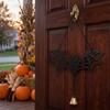 Glowing Halloween Luminous Bat Ornament Wooden Bat Wall Art Bat Door Pendant  Window Fireplace