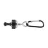 Camping Magnetic Hook Heavy Duty Aluminum Alloy Detachable Outdoor Canopy Camping Tent Canopy Lantern Light Kettle Hanging D-ring Buckle Hanger