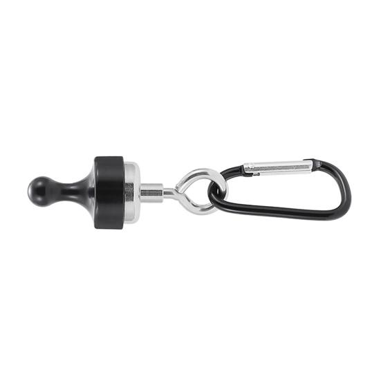 Camping Magnetic Hook Heavy Duty Aluminum Alloy Detachable Outdoor Canopy Camping Tent Canopy Lantern Light Kettle Hanging D-ring Buckle Hanger