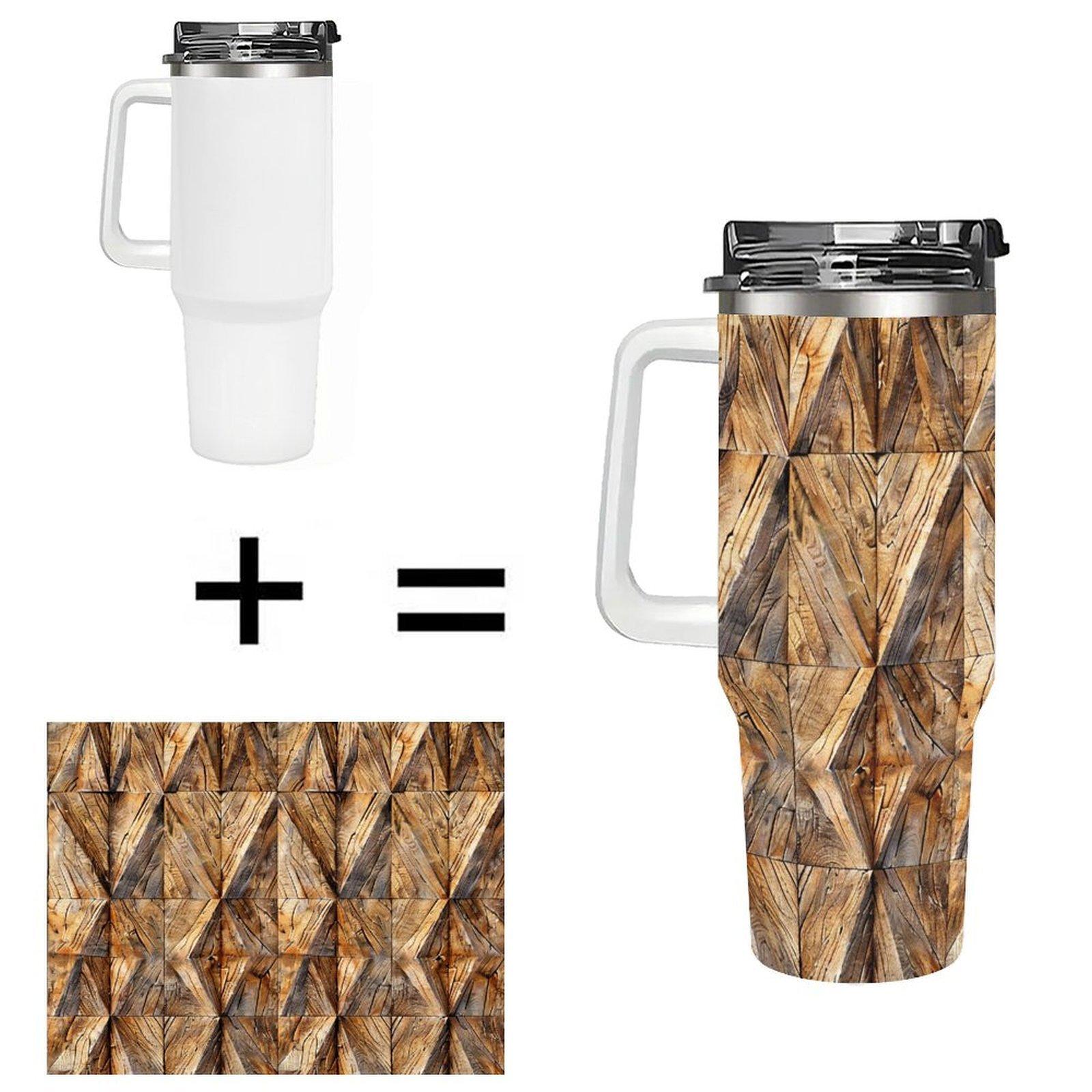Autumn Corn Maze Festival 40oz Stainless Tumbler Dropship BPA Free vacuum visitor customized bulk souvenir mug 40oz(1133.98g) белый
