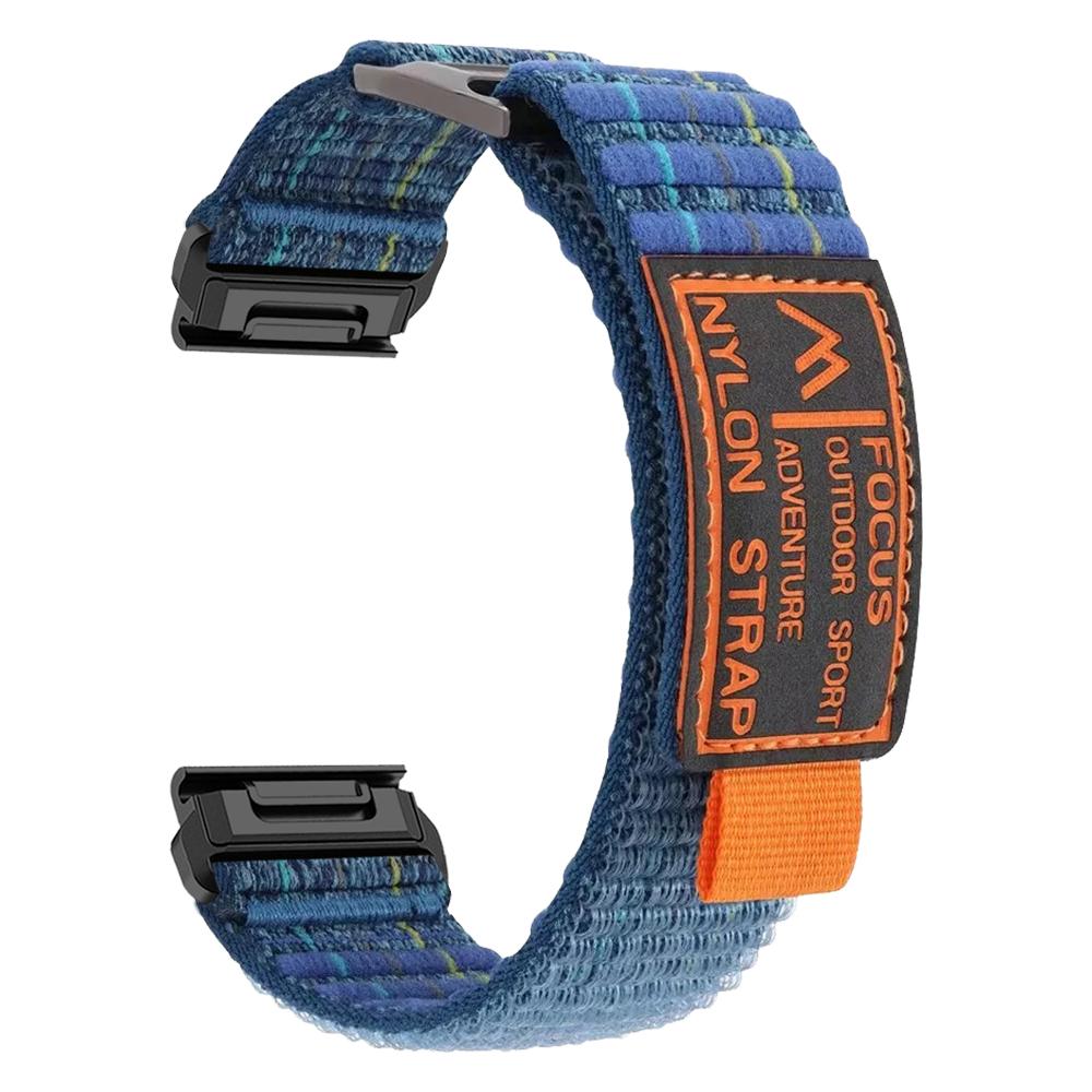 Cinturino a Passante in Nylon da 22/26mm per Garmin Fenix 8 51/47mm E 7 7X Pro 6 6X Cinturini QuickFit per Orologio Instinct 3 Quatix Epix Pro
