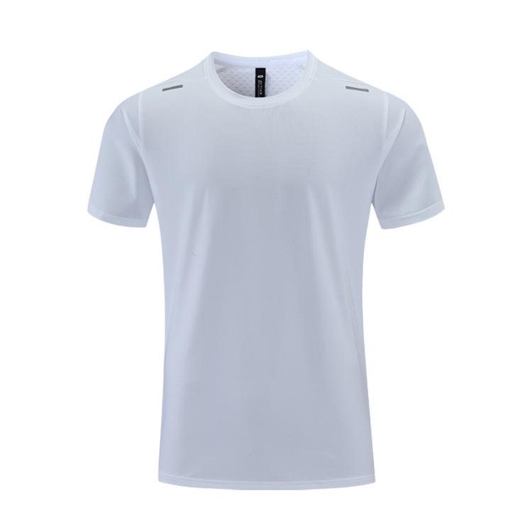 

Sports Round Neck Loose Short Sleeved Shirt for Men, Sweat Wicking Quick Drying Needle Eye Short Sleeved Shirt 6XL