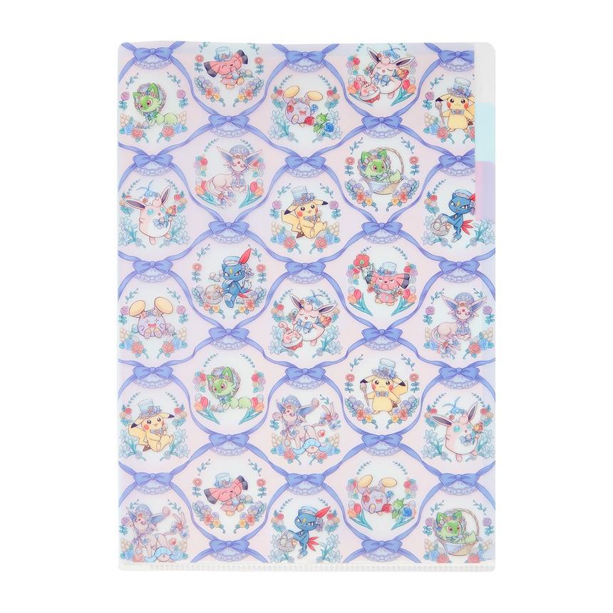 [Pokemon] Pokemon Center A4 3-Pocket Clear File: Botanical Easter Collection
