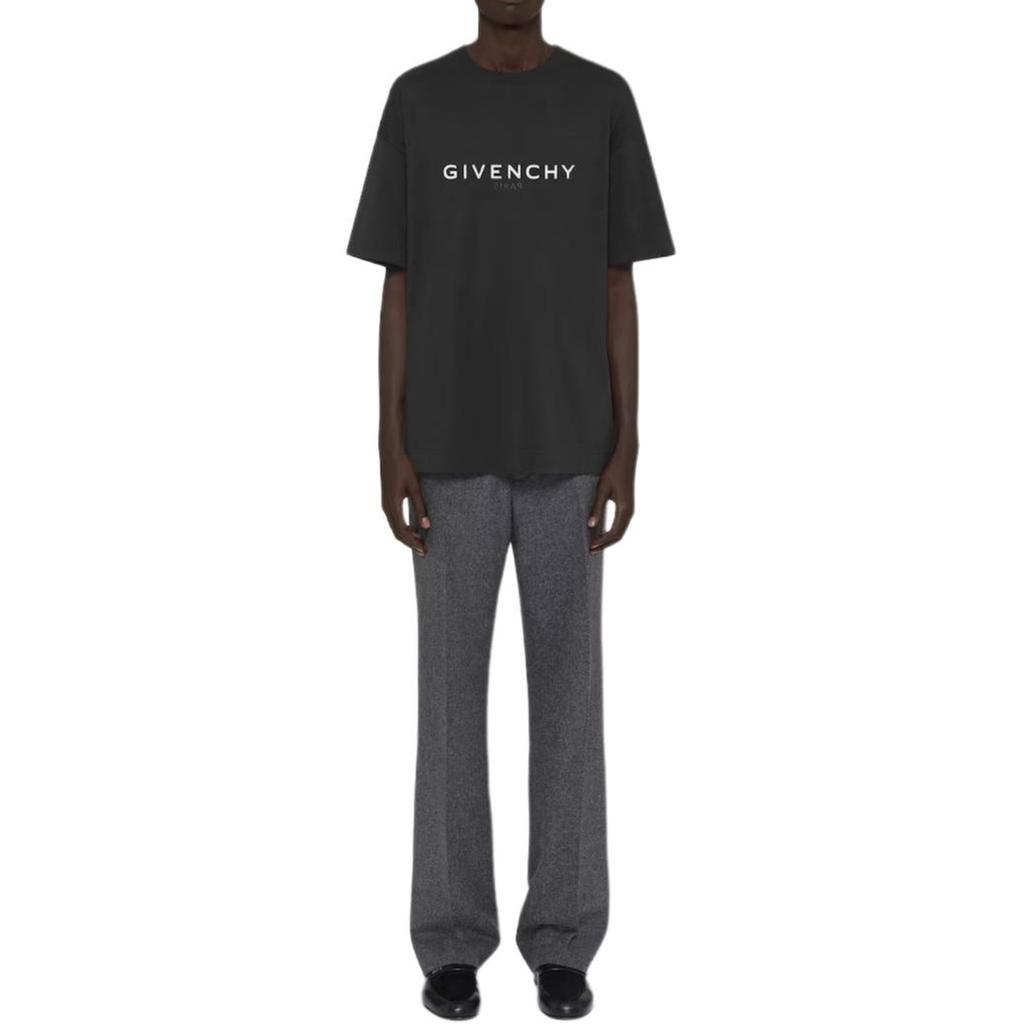Givenchy Slim Fit Reverse Print T Shirt BM71653Y6B-025