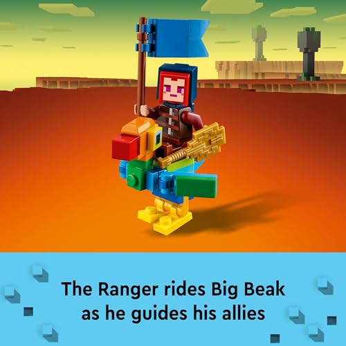 LEGO Minecraft Legends The Devourer Showdown Adventure Set, Minecraft Toy Featuring Popular Characters and Minecraft Action Figures, Game Gift Idea fo