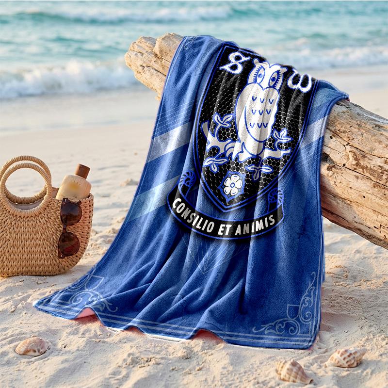 Asciugamano da Spiaggia Tema Sheffield Wednesday Morbido Asciugatura Rapida?Asciugamano Asciutto Per Vacanze Estive Al Mare Nuoto