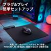 Logitech G Gaming Mouse Pad POWERPLAY 2 Wireless Charging System G-PMP-SE-001 Cross Surface Gaming Mouse PRO