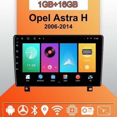 Car Radio Android Auto Carplay For Opel Astra H 2006-2014 Multimedia Player Head Unit Stereo GPS Navigation BT WIFI 1+16GB