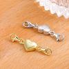 10Pcs Jewelry Clasp Enhancers Magnetic Gold and Silver Plated Portable Accessory for Necklace and Bracelet Extensions