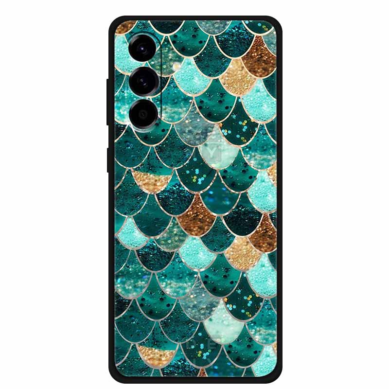 Custodia per Telefono per Samsung Galaxy S26 Custodia Nera in Silicone TPU Cover Posteriori per GalaxyS26 S 26 Custodia SamsungS26 Morbidi Paracolpi Protettivi