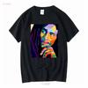 Bob Marley Art T Shirt Music One Love Shirts Movie Reggae Jamaica Long Or Short Sleeves Vintage Washed Comfortable Unisex