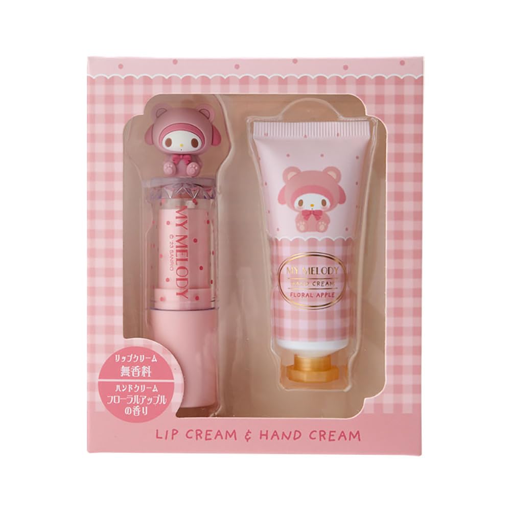

Sanrio My Melody Lip Balm Hand Cream Set 331091 & (Мотив Медведь)