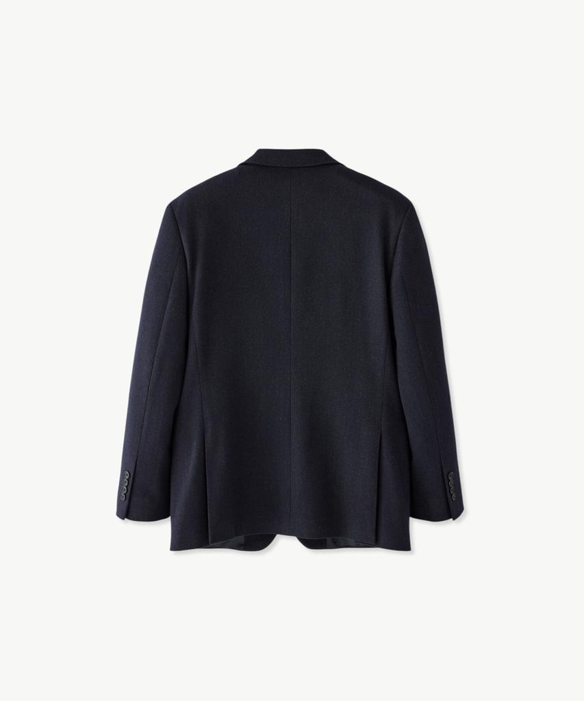 STCO Easy Care Brushed Solid Formal Jacket_Navy (Comfort Fit)_Ssjwd51Nsn