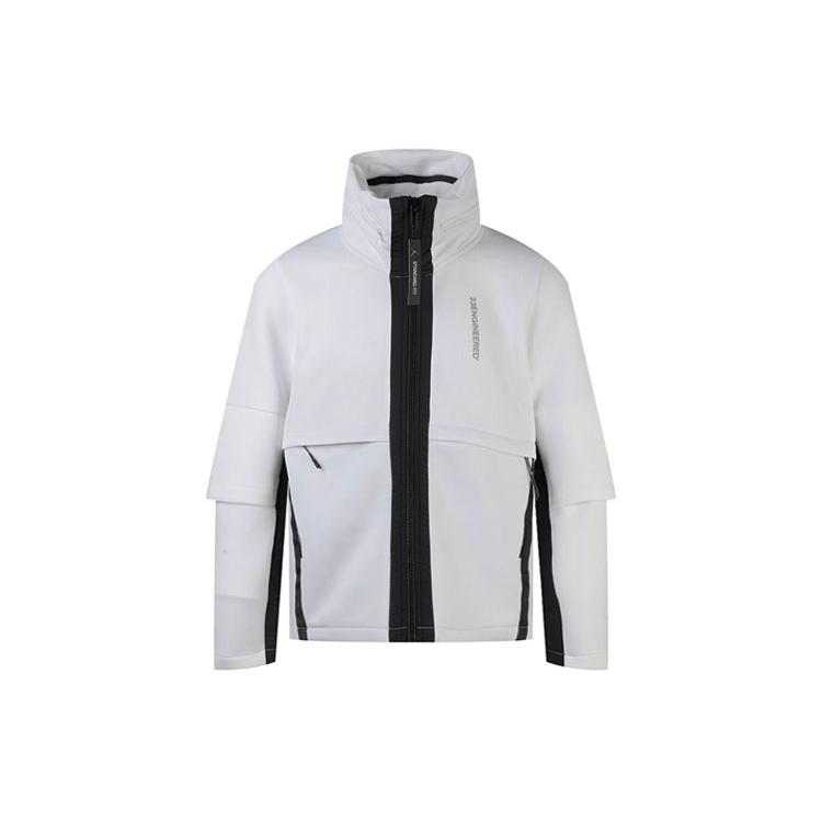 Jordan Jackets Men s White Stand Collar Moderate Other BQ5766-100 XXXL