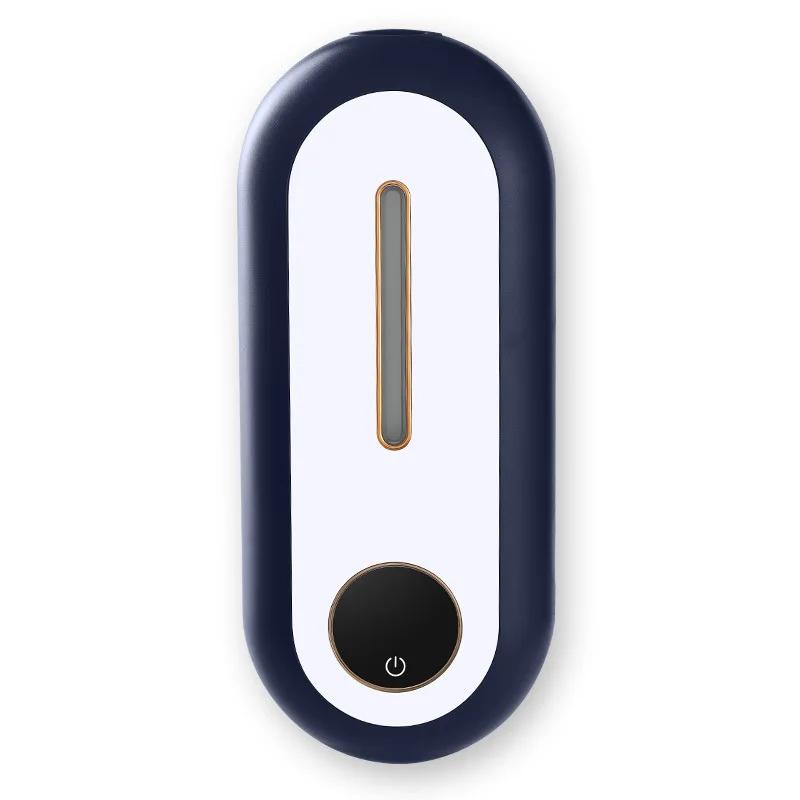 

Smart induction soap dispenser Automatic hand sanitizer Electric wall mounted foam mobile phone USB rechargeable soap dispenser Темно-синій