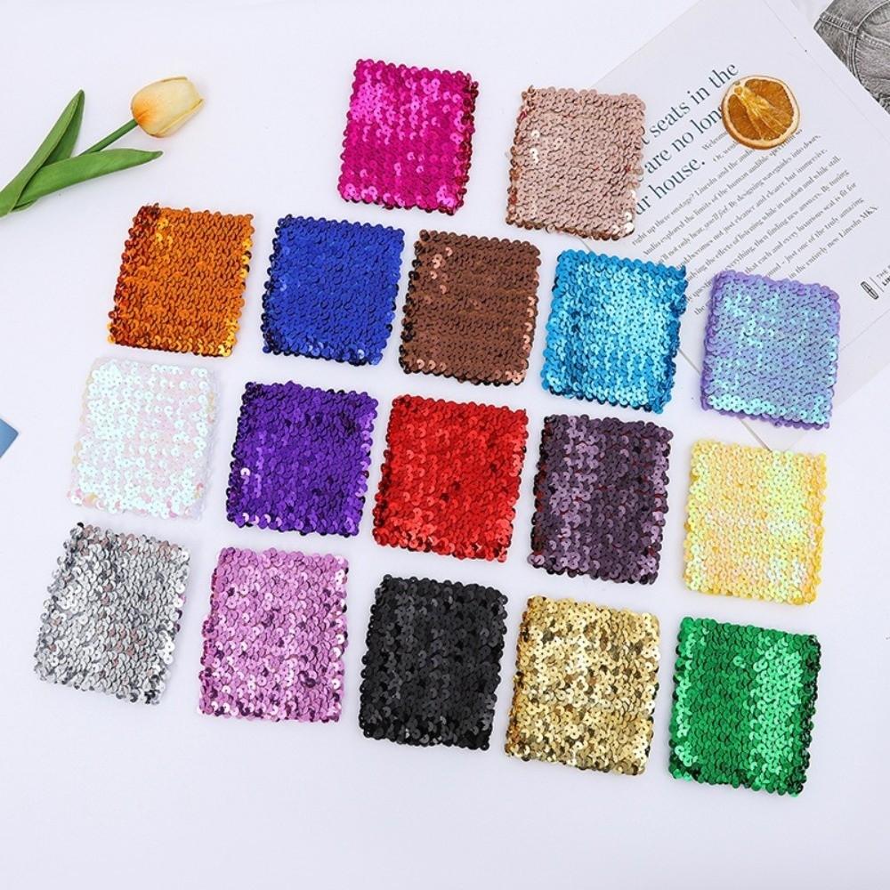 Lightweight Sequins Wrist Cuffs Elastic Wristband Fashion Bracelet Carnival