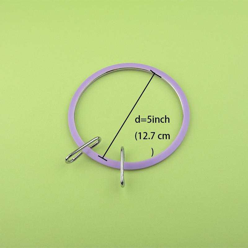 DIY Embroidery Frame with Metal Head 1pc Adjustable Embroidery Hoop for Su Embroidery and Cross Stitch