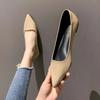 Zapatos de Moda para Mujer con Punta y sin Cordones Verano Mocasines para Mujer Cómodos Zapatos de Barco Amarillos para Señora Planos de Otoño Zapatos Mujer