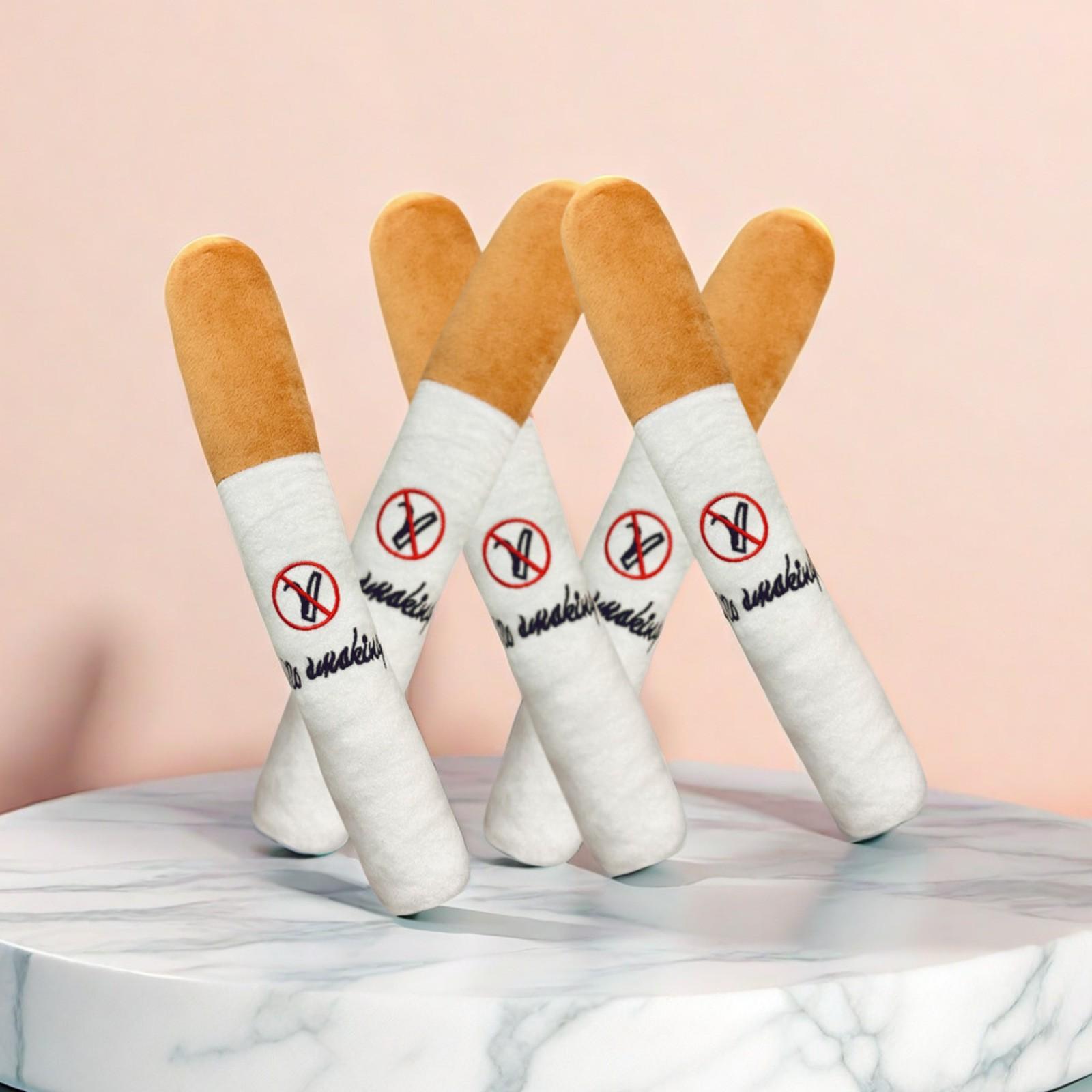 Pet Plush Toys, Chew-resistant Teething Cigarettes, Cute Pet Sounding And Dog Toys One Size