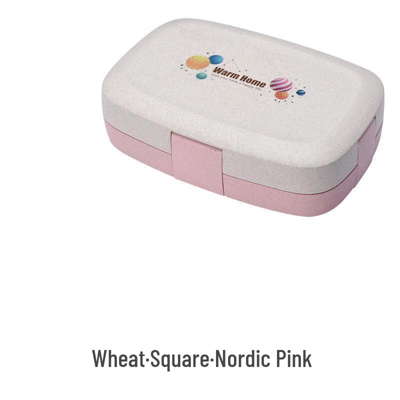 Multi-Layered Microwave-Safe Lunch Box