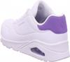 Skechers Uno - Pop Back Женские кроссовки белого/фиолетового цвета