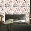Flamingos, leaves and flowers wallpaper for living room and bedroom 50x1000