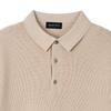 HERVINO Basic Collar Muscle Knit [Beige]