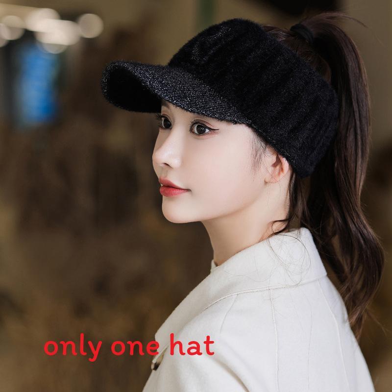 Korean Style Letter Knit Beanie With Warm Breathable Fabric For Winter Casual Wear
