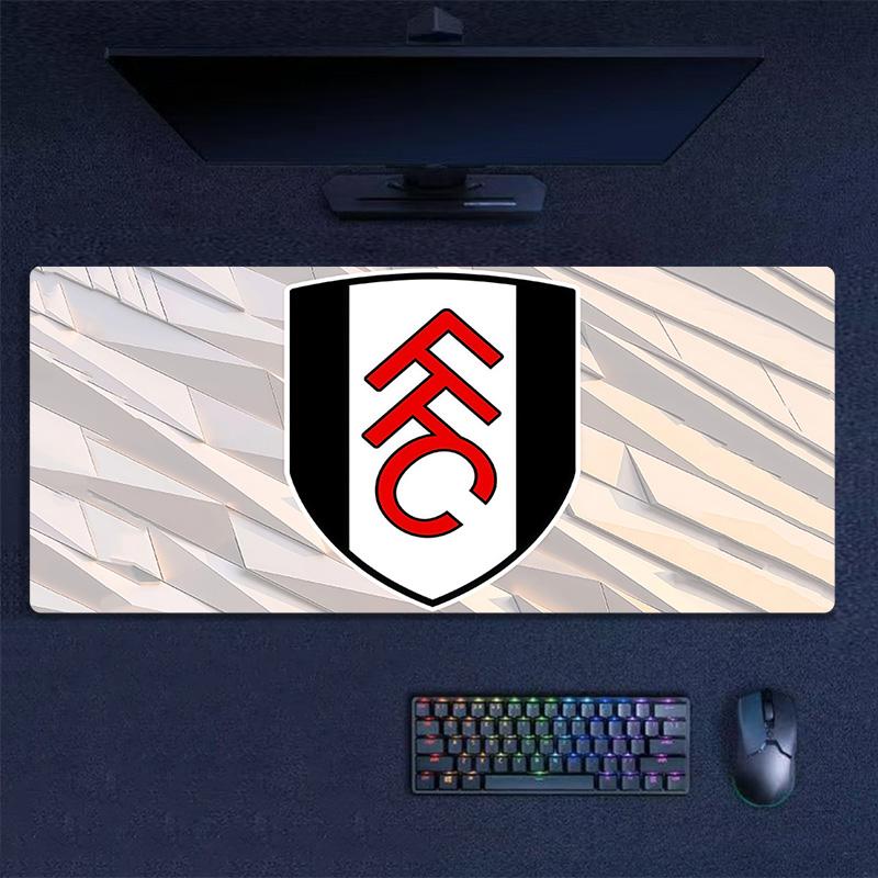 Fulham FC Print Cushion Non-slip Laptop Tablet Big Mousepad XXL Mat Mini PC Playmat With Lock edge