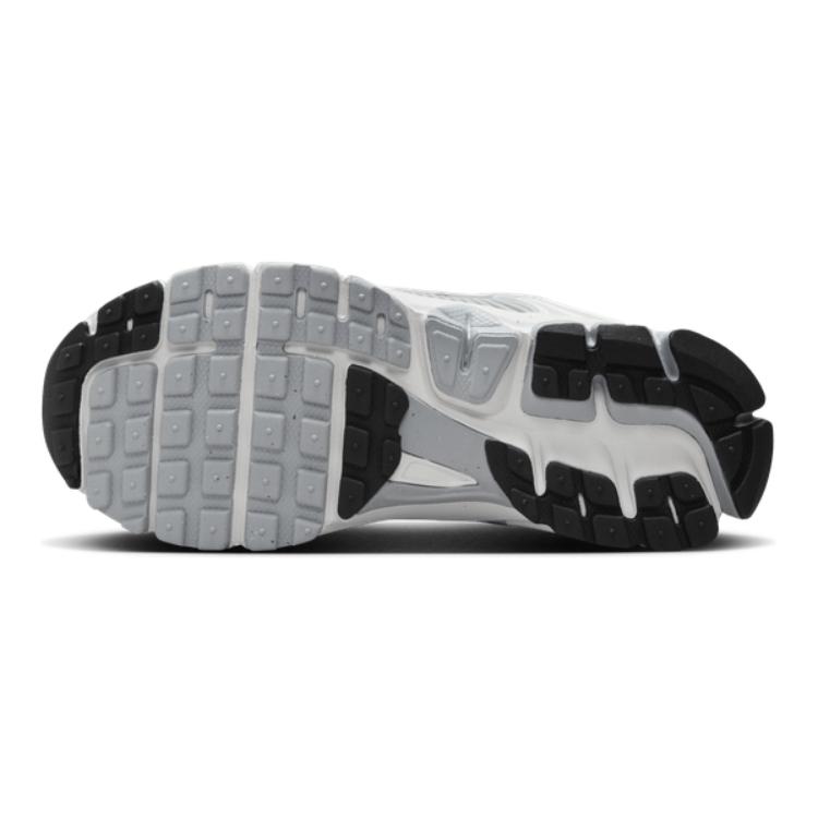 New Nike Air Zoom Vomero 5 Anti Slip Wear Resistant Low Top Kids Lifestyle Shoes White Gray Kids' HF6998-002