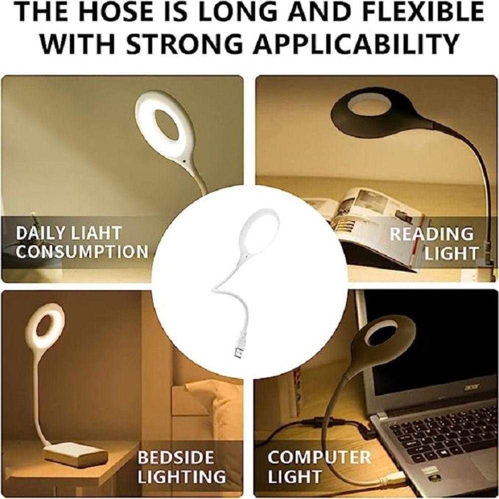 Energy-Saving Sound Sensor  Lamp Direct Plug USB Smart  Voice Light  Table Reading Lamp
