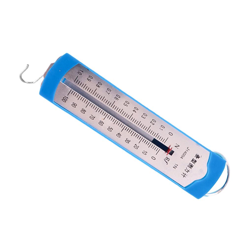 1N 2.5N 5N 10N Spring Dynamometer with Clear Scale Newton Force Spring Scale Kids Toys Physics Experiment Equipment