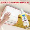 Effective Plastic Whitener Solution To Remove Oxidation And Yellow Stains With Cleaning Towel for Household Appliances
