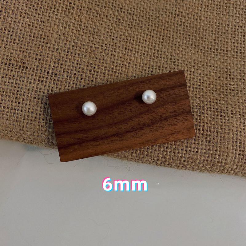 

Трендовые серьги в корейском стиле 2023 года, ретро, с жемчугом, из серебра 925 пробы, для женщин 925 Silver Needle