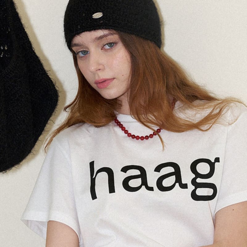 

Slowslowly Lily Fur Handmade Crochet Short Beanie _ Black Black