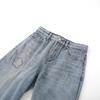 Spring 2026 Women's Floral Embroidered Straight-Leg Jeans