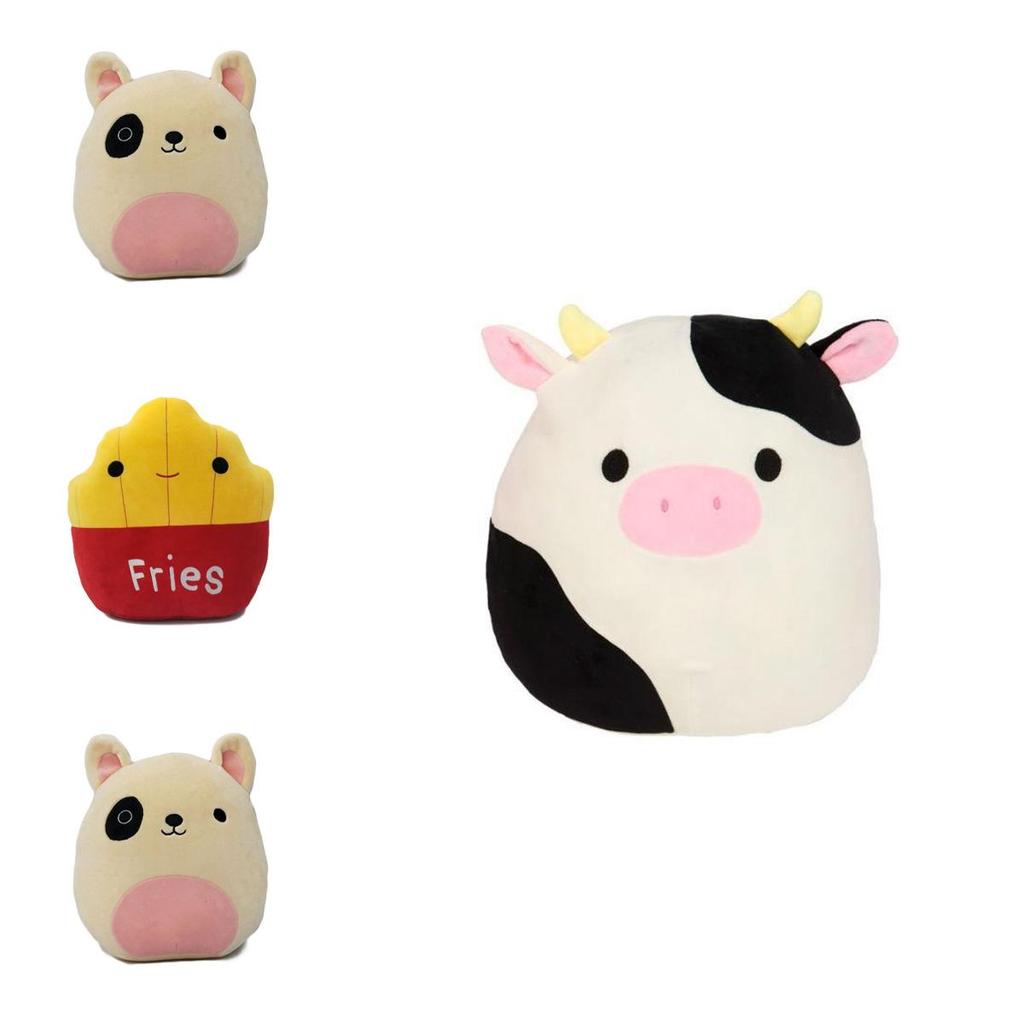 Delightfully Soft Squishmallow Hamburger Plush Toy Large Pillow For Kids And Adults
