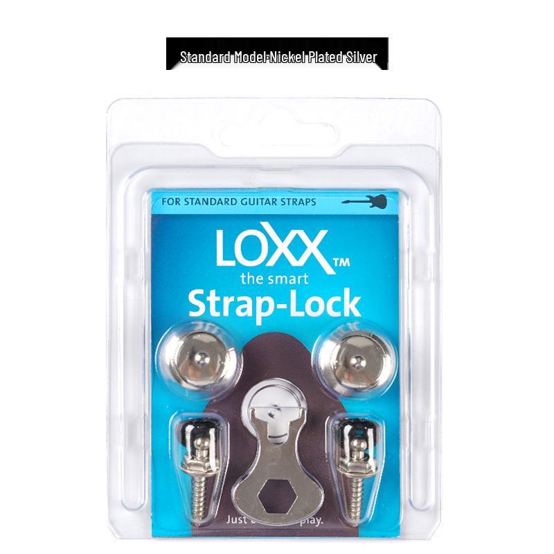 LOXX Standard Guitar Strap Buttons for Electric, Bass, and Acoustic Guitars