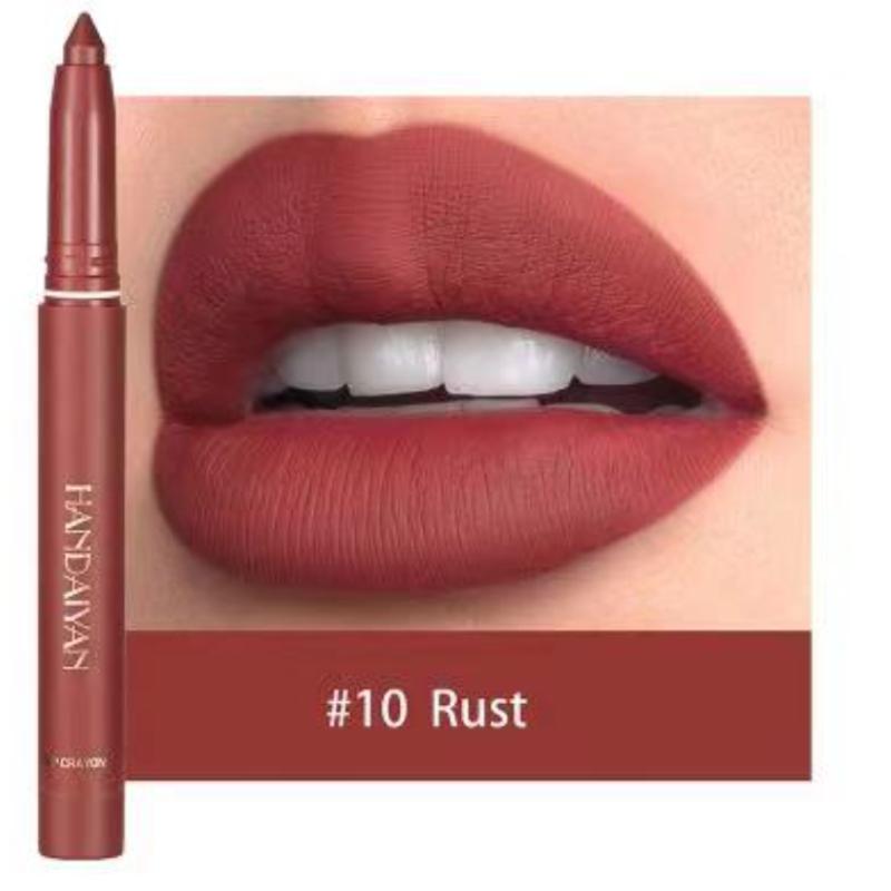 Es ist nicht leicht zu verblassen und an der Tasse zu kleben. Lippenstiftstift Matt Lipliner
