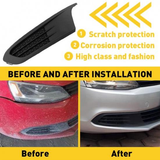 Fog Light Cover Passenger Right Front Side For VW Jetta 2011-2014 5C68536669B9 K