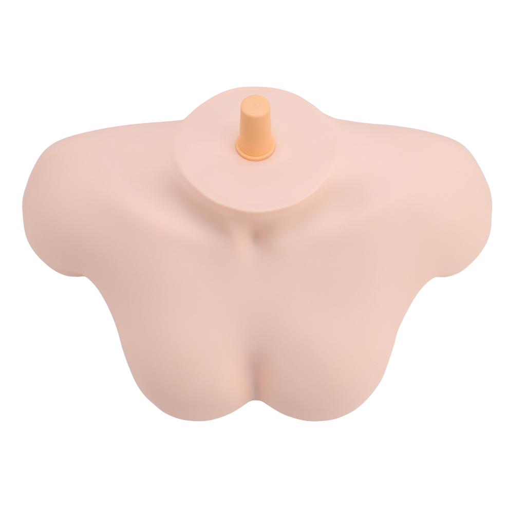Female Shoulder Model for Hairdressing Training Mannequin Head Support Stand Hairdressing Doll Head