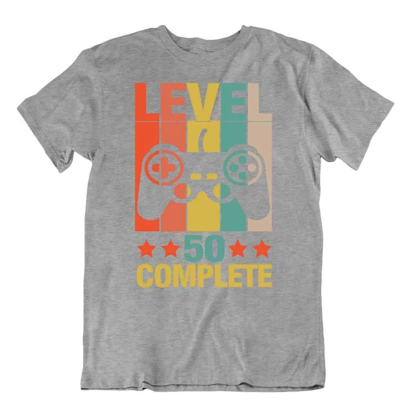 Gamer T-SHIRT Level Complete TEE Best Idea Gift SHIRT Apparel S