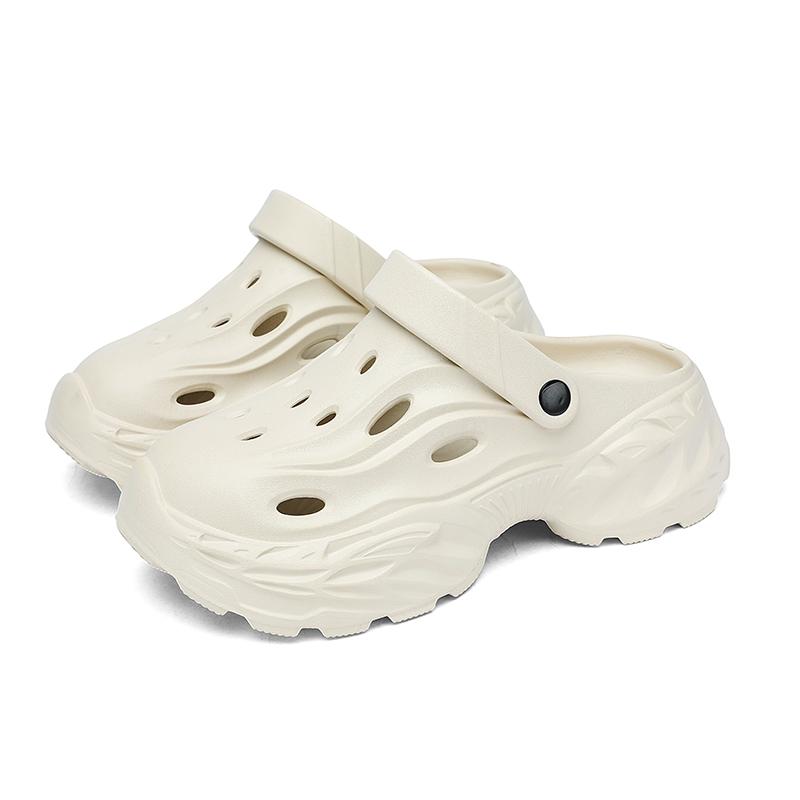 

Мужские Женские Пещерные Тапочки Толстая Подошва Нескользящие Баотоу Шлепанцы EVA Пляжные Сандалии Летние Повседневные Тапочки Пара Пещерных Тапочек 4445 дубильная кора