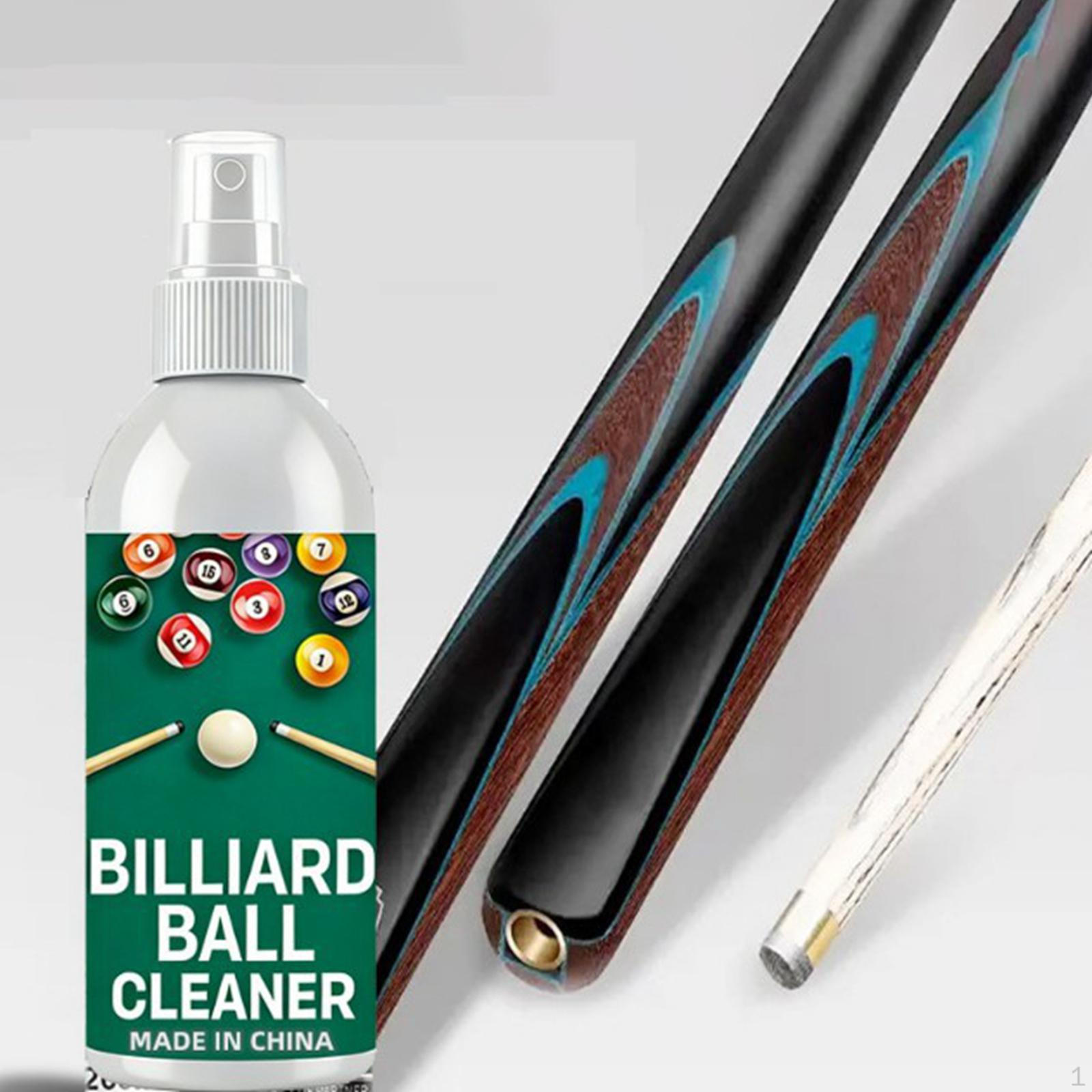 

Billiard Ball Cleaner Spray Polishing 100ml Portable Cleaning Mist for Dust Removes No Tower